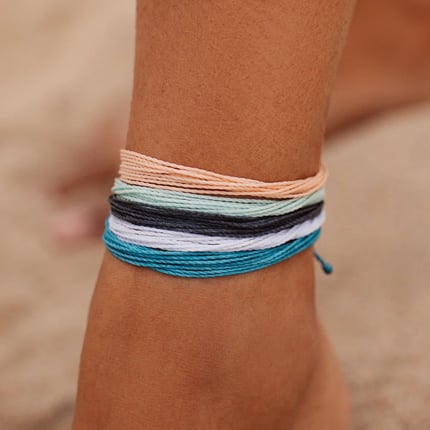 Pura vida black anklet discount